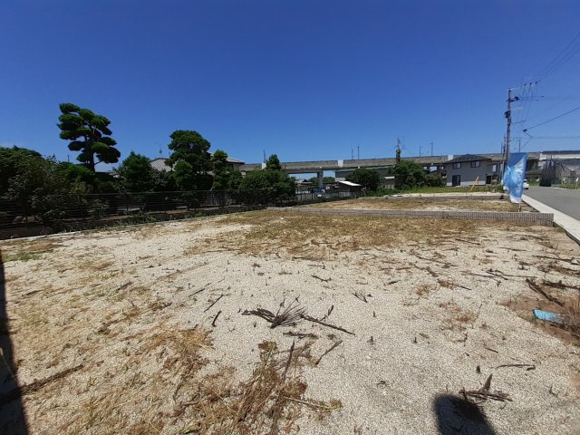宇土市新松原町の売地の外観
