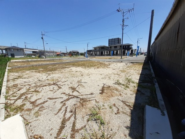 宇土市新松原町の売地の外観