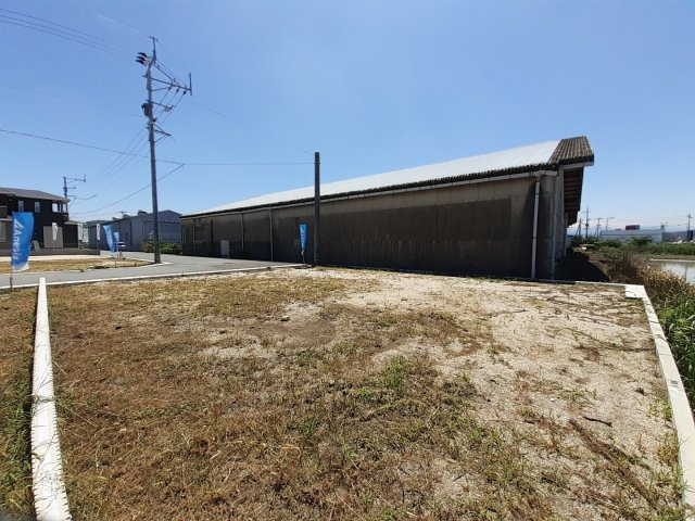 宇土市新松原町の売地の外観
