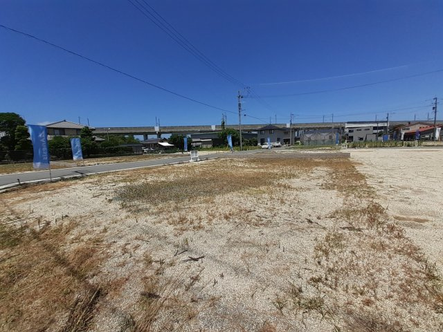宇土市新松原町の売地の外観