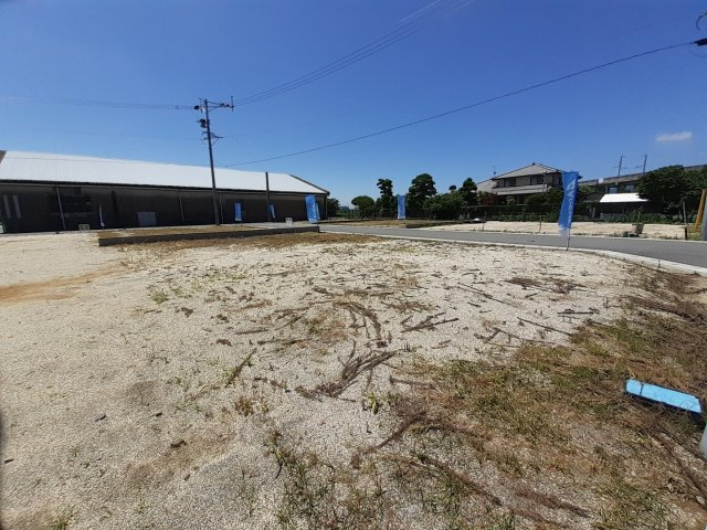 宇土市新松原町の売地の外観