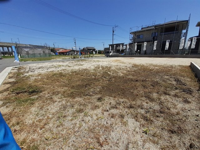 宇土市新松原町の売地の外観