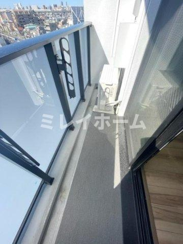 ロイジェント山王のバルコニー