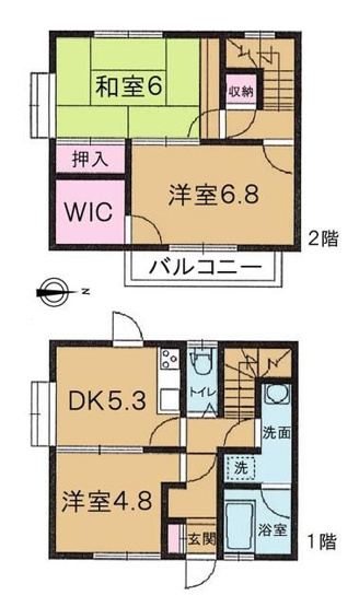 【間取り】 | サン・リバー川越
