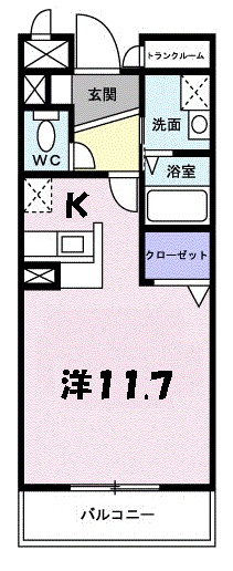 【間取り】 | クラールオストベルグⅠ | クラールオストベルグⅠ(GoodHome)