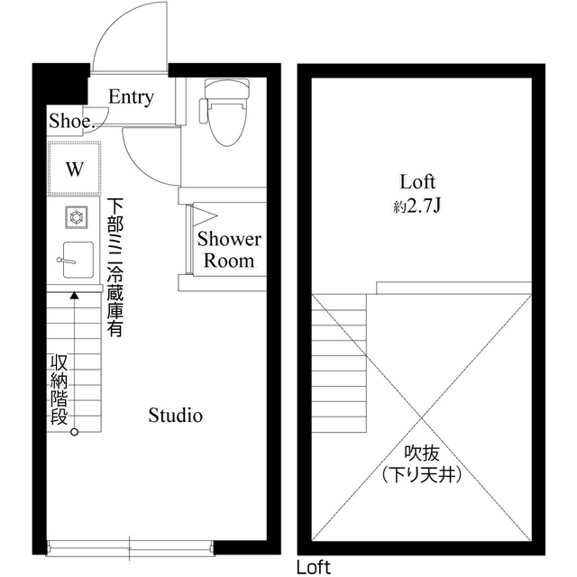 ハーモニーテラス上高井戸Ⅲの間取り