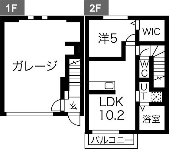 【間取り】 | フィールズ金田　壱番館