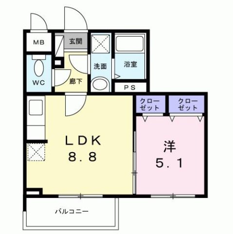 ベラシティの間取り