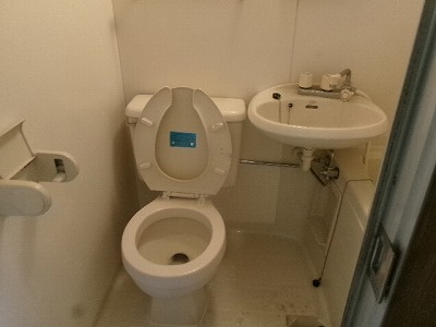 パークサイド駒場のトイレ|落ち着いた色調のトイレです