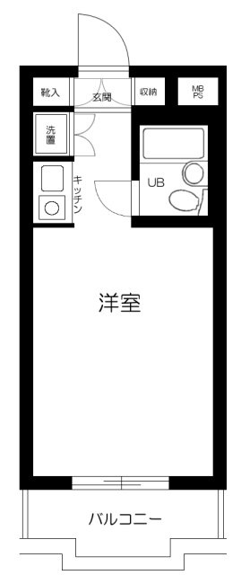 ライオンズマンション新宿原町の間取り