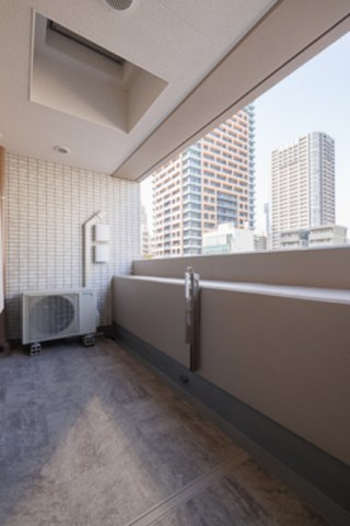 エムエー月島のバルコニー|※写真は同タイプ住戸です。