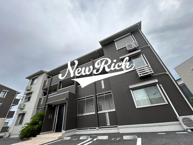 高崎市上大類町のアパートの外観