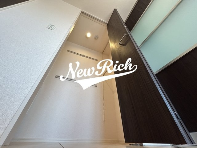 高崎市上大類町のアパートの収納