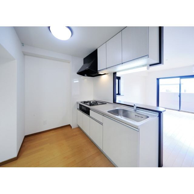 熊本市南区田迎５丁目の賃貸マンションのキッチン