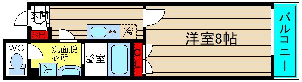 メリー住之江公園の間取り