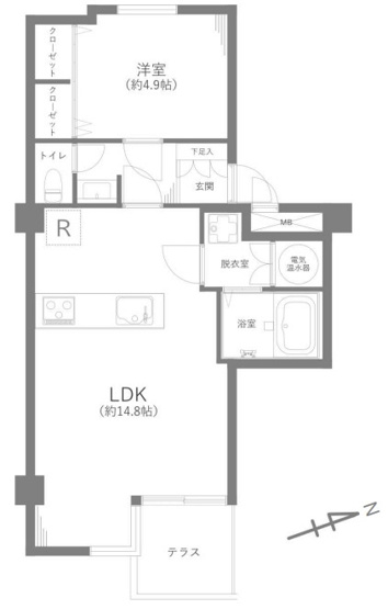 【間取り】 | ライオンズマンション碑文谷