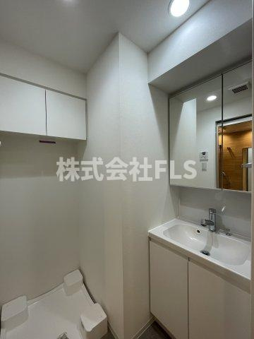 北区田端新町２丁目の賃貸マンションの洗面所