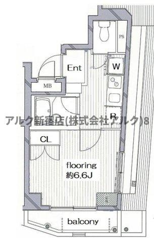 グランヴァン阿佐ヶ谷Ⅱの間取り