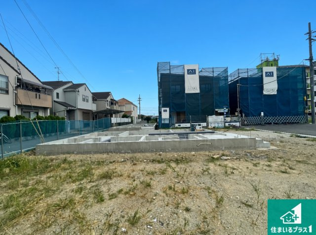宝塚市山本野里　第1期　新築一戸建ての外観|周辺は落ち着いた街並みの住宅地！子育てがしやすい住環境です！まだ未完成ですが、現地でしかわからない事もございます。是非一度ご覧ください。