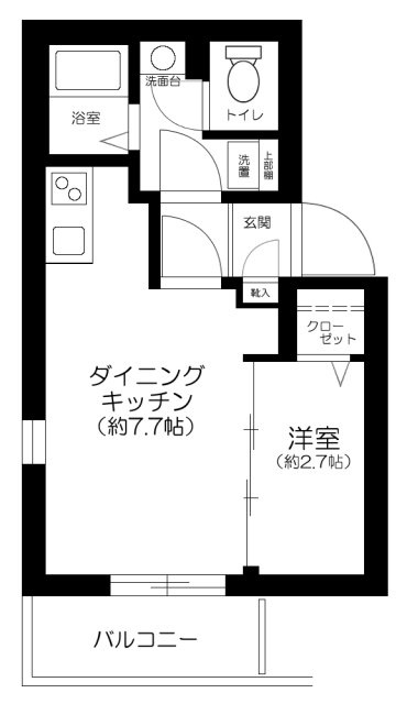 Ｔｈｅ　Ｒｅｓｉｄｅｎｃｅ　Ｎｉｈｏｎｂａｓｈｉの間取り