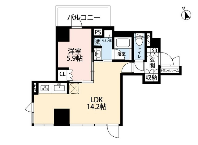 希神楽坂テラスの間取り