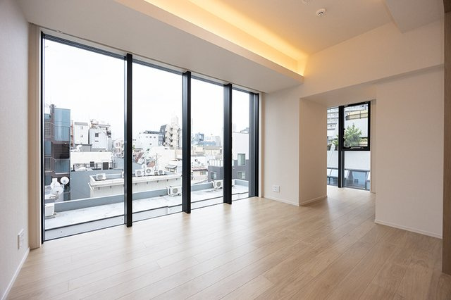 希神楽坂テラスの居間・リビング|※写真は同タイプ住戸です。