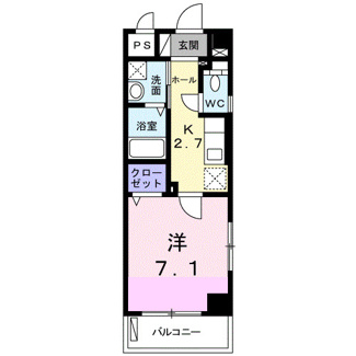 【間取り】 | マンション嘉利吉　Ⅱ（Ｄ）