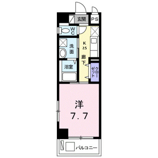 【間取り】 | プラシード楚辺（Ｄ）