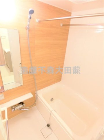 パークアクシス東蒲田の浴室|追焚と浴室乾燥機付きのバスルーム　お風呂