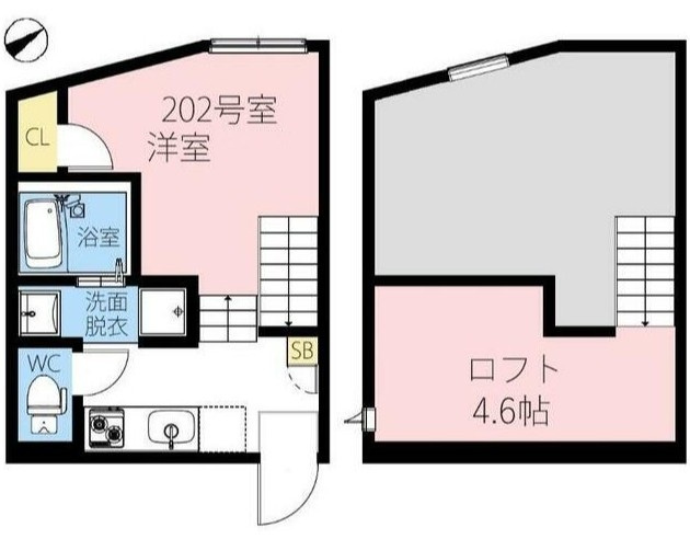 RIZEST幕張の間取り