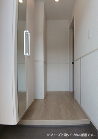 レジデンス加美Ⅳの玄関