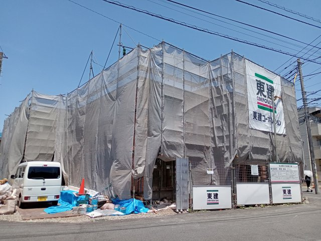 川崎市多摩区菅２丁目のアパートの外観