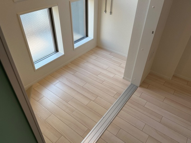 川崎市多摩区菅２丁目のアパートのバルコニー