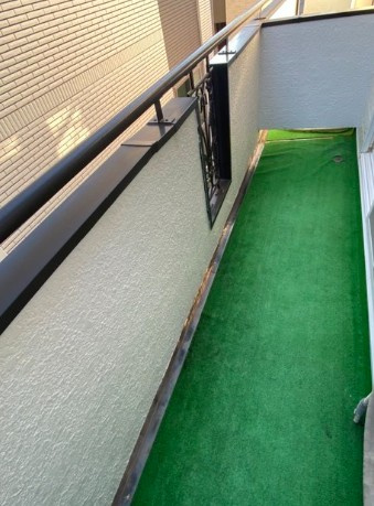 パレス与野本町のバルコニー