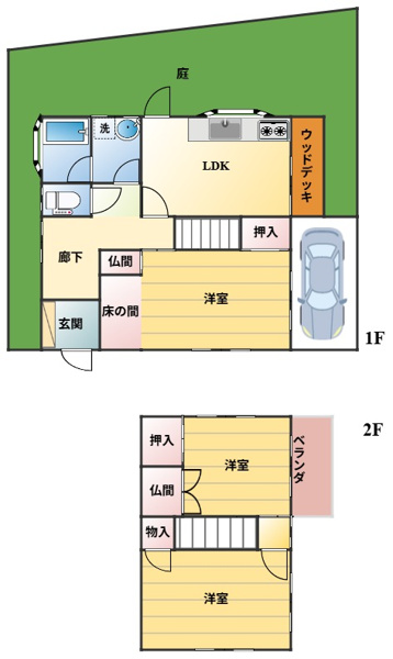 【間取り】 | 早良区野芥5丁目　中古一戸建☆仲介手数料無料☆