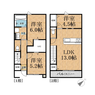 【間取り】 | フルール