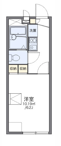 レオパレスシャンブルの間取り