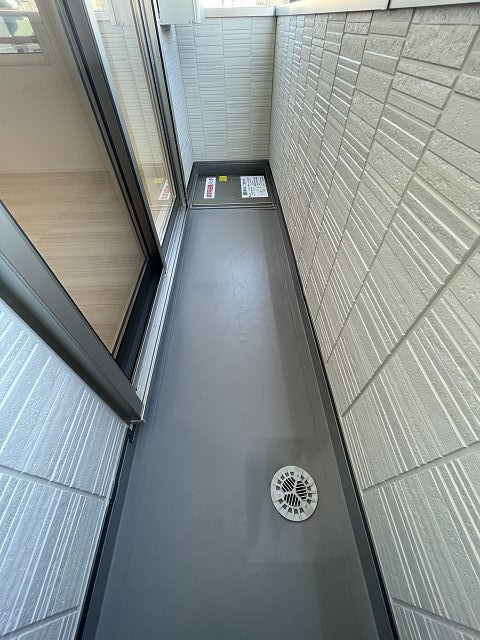 プレミール甲子園のバルコニー