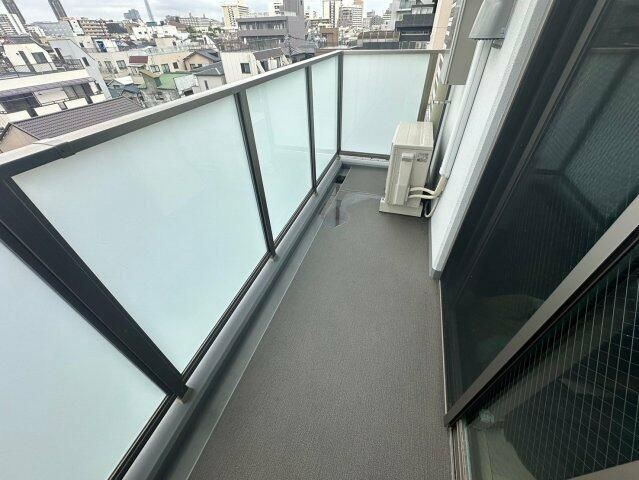 MAXIV南砂町のバルコニー