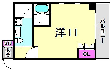 cecil courtの間取り