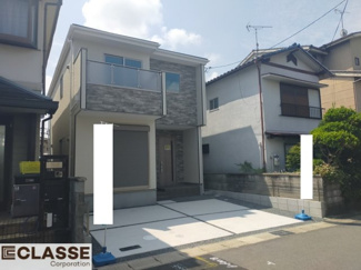 【前面道路含む現地写真】 | 宇治市小倉町蓮池　新築戸建