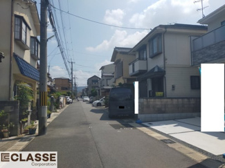 【前面道路含む現地写真】 | 宇治市小倉町蓮池　新築戸建