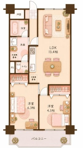 寝屋川日光ハイツの間取り|間取り図はいかがですか？ご希望を叶える間取りですか？リビングの広さは？水回りの位置は？カウンターキッチン？など色々な情報が集約されています。弊社ではリフォームなどのご相談も承っております。