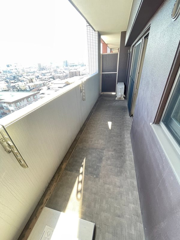 ネクスト吉塚のバルコニー