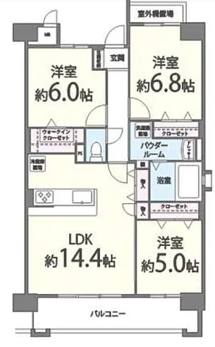 ネクスト吉塚の間取り