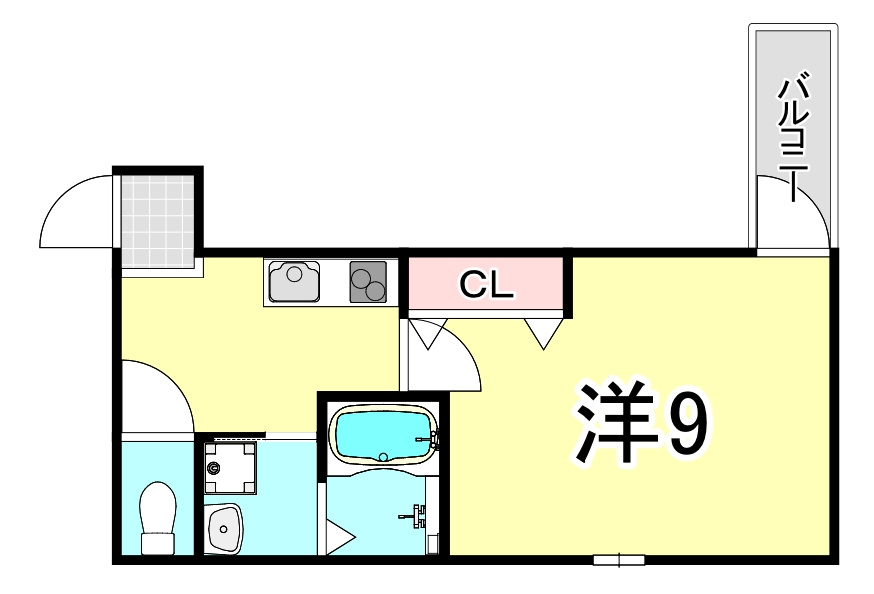 フジパレス西宮久寿川の間取り