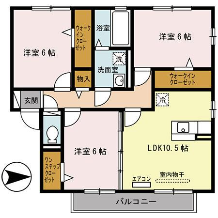 エスペランサの間取り