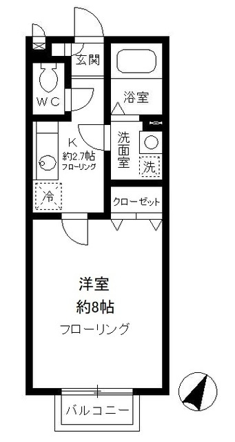 プライムコート1の間取り