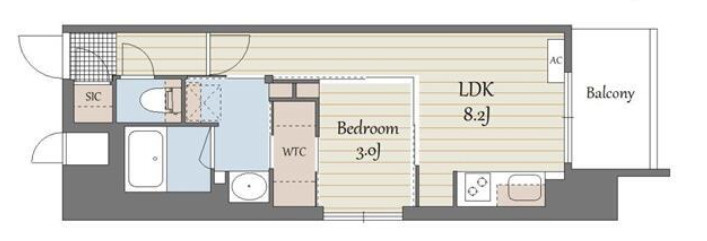 S-RESIDENCE天満橋arの間取り
