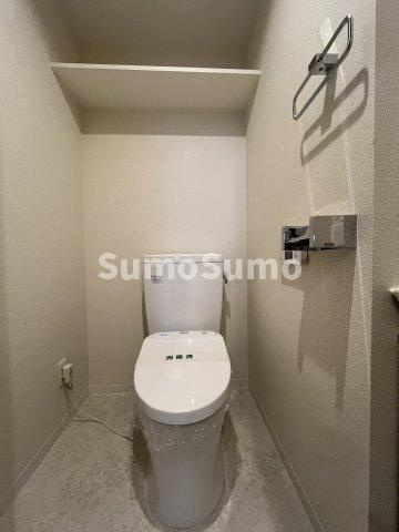 グランデュオ駒沢Ⅱのトイレ|落ち着いたトイレです